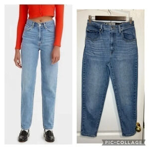 Levi's Silver Tab High Waist Vintage Modern Straight mom jeans size 28